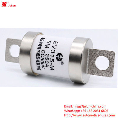 Fuse EV Otomotif Untuk Adaptor Pengisi Daya Kendaraan Listrik 100-400A DC500V