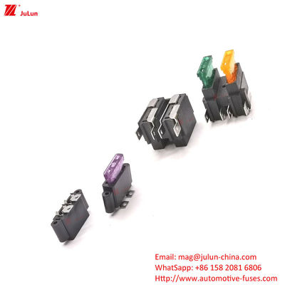 Eu Disetujui Otomotif Industrial Electrical Spare Parts Bipolar 32V 30A-500A Tembaga Otomotif Fuse Holder