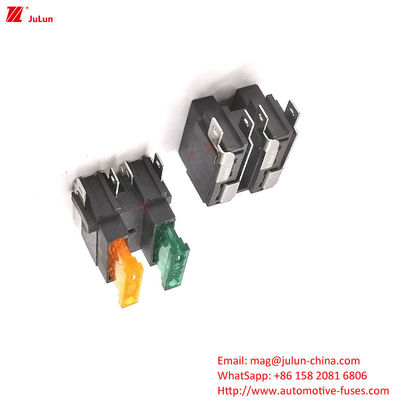 Circuit otomotif baut pengikat sekring Mooring pemutus sirkuit 30A-500A Tembaga kontak Nylon Housing Material