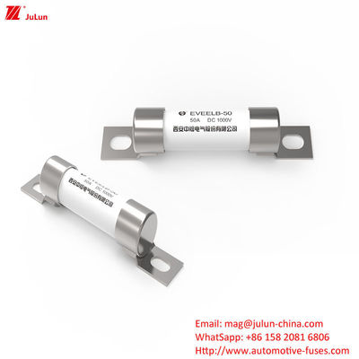 EVEELB Kendaraan Listrik Medium Fast Charging Fuse Terminal Type 10A hingga 50A DC 1000V
