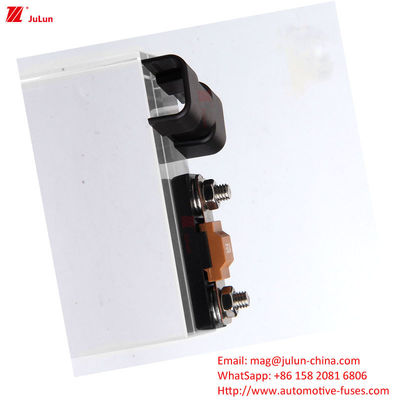 Auto Spare Parts Bolt/Bolt Fuse 30A-500A 32V EU UL Standar Rating Voltage Tembaga Kontak Otomatis Reset Pemutus Sirkuit