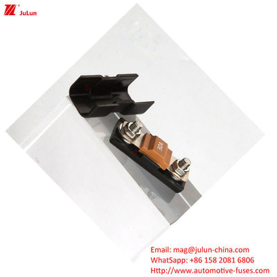 Pemegang sekring otomotif 32V Dengan 30A-500A Bolt/Bolt Rated Ampere 2-Pole Fuse Block