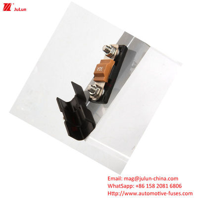 Pemegang sekring otomotif 32V Dengan 30A-500A Bolt/Bolt Rated Ampere 2-Pole Fuse Block