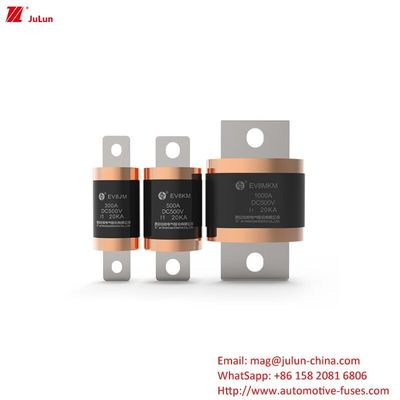 Sinofuse Medium Fuses Untuk Perlindungan Kendaraan Jalan EV8-MKM 500A-1000A DC500V