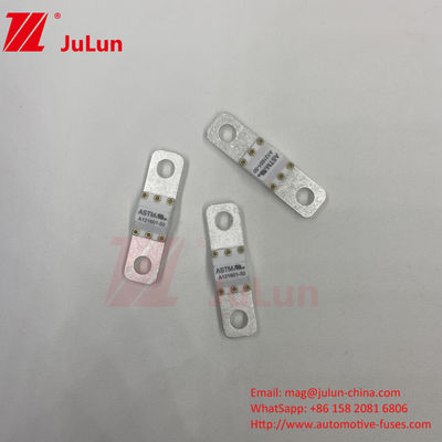 ASTM A121601-80A 125VDC EV Fast Charger / Kendaraan Listrik Fast Charging Medium Fusing Bolt Screw Terminal Fuse