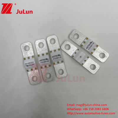 ASTM A121601-100A 125V Fuse Pengisian Kendaraan Listrik 3KA-8KA -40.C sampai 105.C 63VDC-125VDC