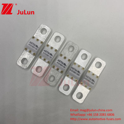 ASTM 300A 125VDC Bolt Screw Fuse A121601 Untuk Perlindungan Kendaraan Listrik