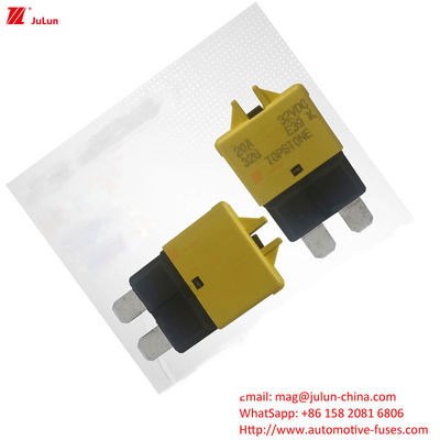 Mesin Manual Reset Switch Yacht Manual Reset Circuit Breaker EU UL Nomor 32V Copper Fuse Holder