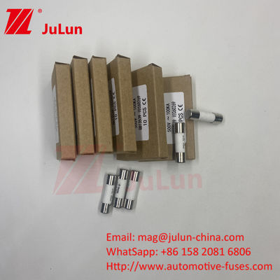 PV 6A 10*38mm AC500/690V Kapasitas Patah TUV Panel Mount Pv String Fuses Sertifikasi CE