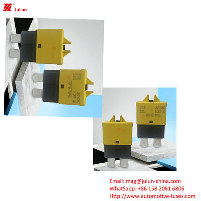 ANS MIDI MIDI Fuse Holder Bolt Bolt secara otomatis mengatur ulang pemutus sirkuit untuk pemegang sekring otomotif dengan 30A ke