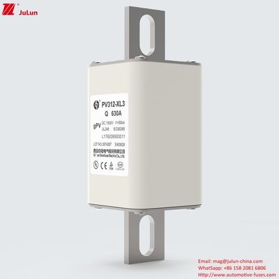 UL TUV PV String Fuses 350A-630A Untuk Sistem Photovoltaic Surya