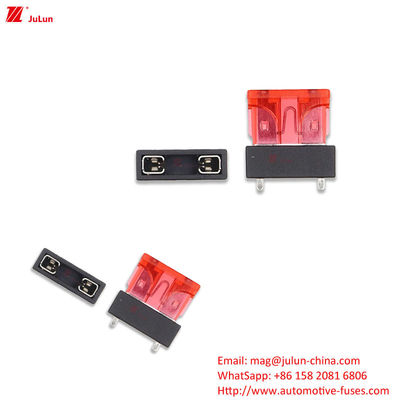 Eu UL Otomotif 32V ANS/MIDI Fuse Holder Tembaga Kontak Mengoperasikan