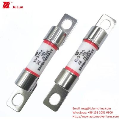 EV315 DC500V 20KA Kapasitas Pemutus Tabung Bolt Screw Fuse Otomotif
