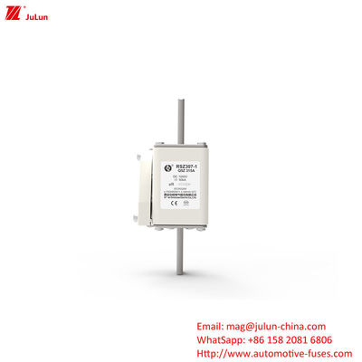 EV Fuse DC1000V Sistem Perlindungan Bolt Pada Fuse RSZ307 Kendaraan Listrik Transit Kereta Api