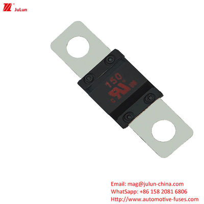 20A-300A Automotive blow fuse untuk sistem tenaga listrik dengan colokan garpu kecil paduan nikel perak
