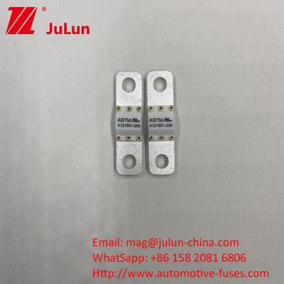 A121601-50A ASTM 125VDC Voltage Rating Automotive Blade Fuses untuk Automotive dan Performance