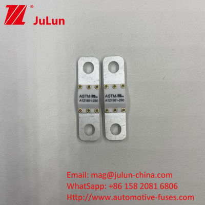 A121601-80A ASTM 125VDC 50A-100A Kendaraan listrik Baterai Fuse penyimpanan energi