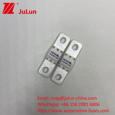 A121601-250A A121601-200A ASTM Tembaga Automotive Blade Fuse Untuk Baterai penyimpanan energi EV arus tinggi
