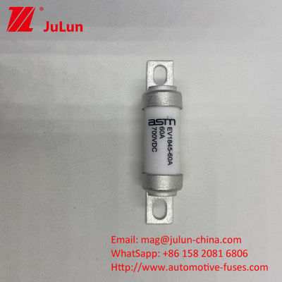 5A 700VDC EV1845 DC 700VDC 5A-150A Tegangan Medium Bolt Fuse untuk Pengisian Mobil Listrik