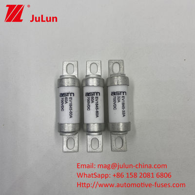 60A 700VDC EV1845 Bolt Fuse Untuk Motor Boat Kendaraan Listrik ASTM