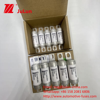 20A 700VDC 10KA EV HEV Kendaraan Listrik Bolt Fuse 700VDC Perisai Perlindungan M8 M6