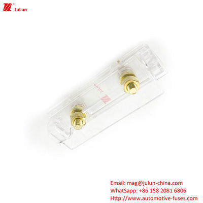 Perlindungan Sirkuit 50 Amp Pemegang Sekring Otomotif Dengan Adaptif Sekring Bolt