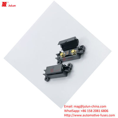 Kendaraan Listrik 30A-500A Otomotif Tembaga Kontak Plastik Fuse Holder