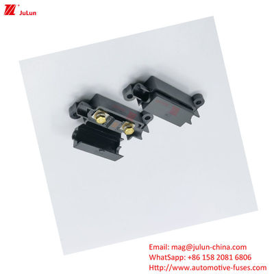 30A-500A Nylon Shell Bolt Fuse Holder Otomotif Tembaga Kontak Bolt Fuse Standar