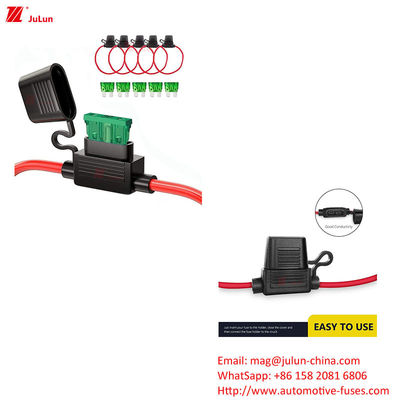 Satu / Dua kutub suku cadang mobil Tembaga Kontak ADAPTS Untuk Bolt / Bolt Fuse