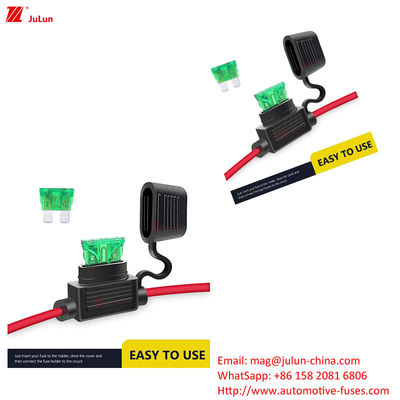 Satu / Dua kutub suku cadang mobil Tembaga Kontak ADAPTS Untuk Bolt / Bolt Fuse