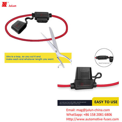 30A-500A Mobil Bus Truk Otomotif Mini Fuse Holder