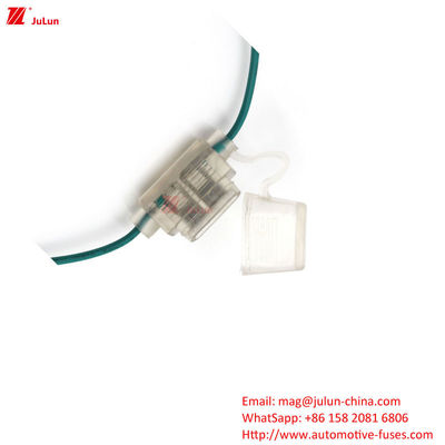 ANS / MIDI Premium Automotive Fuse Holder Plastik / Nylon Housing Single Pole Automotive Parts Keandalan Tinggi