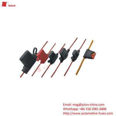 Pemelihara sekring kendaraan listrik stabilitas tinggi 32V 25A-100A PVC Flame Retardant Polymer