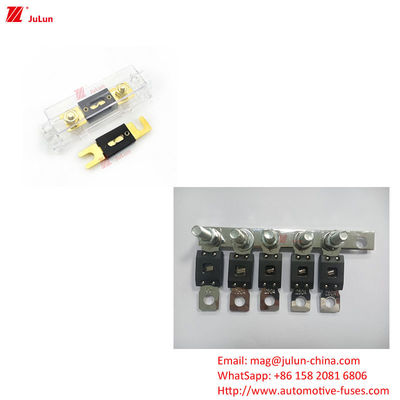 Bipolar Automotive Spare Parts Plastic Housing Fuse Holder Tegangan Nominal 32V / 48V / 72V