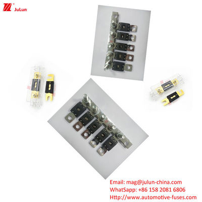 Bipolar Automotive Spare Parts Plastic Housing Fuse Holder Tegangan Nominal 32V / 48V / 72V