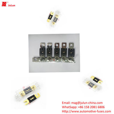 EU UL Standard Nominal Voltage 32V Fuse Breaker Plastic/nylon Housing Fuse Holder Untuk Kendaraan Listrik Bus Dan Excavator