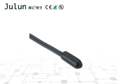 Kasus Vinyl NTC Thermal Resistor NTC Thermistor Probe 80 ° PVC Insulated Lead