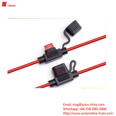 Eu UL Standard Automotive Spare Parts Fuse Holder/Box Plastic/Nylon Housing Material Nominal Voltage 32V Automotive/Electric Vehicle/Truck Rentang Aplikasi