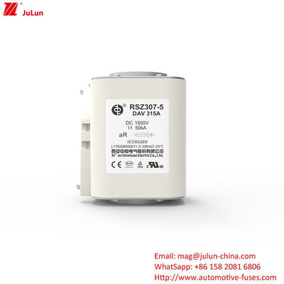 RSZ307-5-DAV 315A Ev Charger Adapter Kompatibel untuk 450A-1800A 1500VDC Energy Fuse