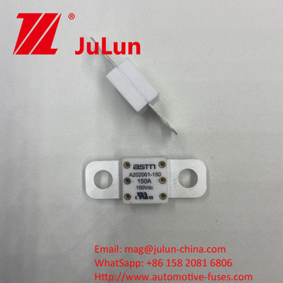 Fuse Keramik Mobil ASTM A202001-150A Penting untuk Aplikasi Tegangan Nominal 150VDC