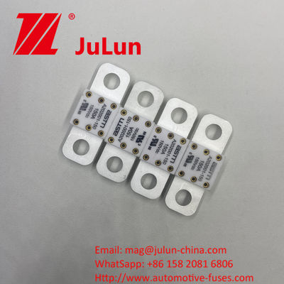A202001-200A Fuse Keramik Mobil ASTM untuk Aplikasi Tegangan Tinggi Kapasitas Patah 20KA 100-350A Tegangan Nominal 150VDC