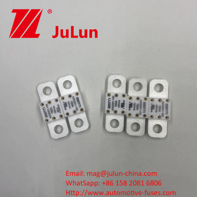 250A 150VDC ASTM A202001-300A Fuse Keramik Otomotif dengan Metode Pemasangan Bolt Sekrup