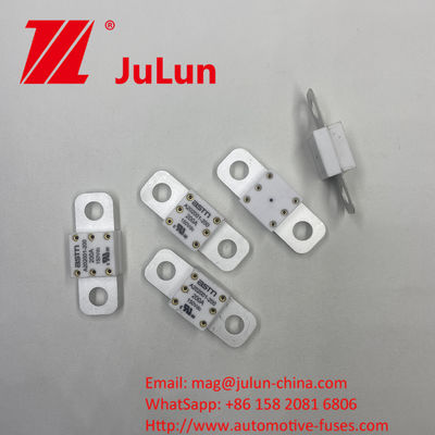 ASTM A202001-100A 150VDC Fuse Keramik Otomotif Dengan Konstruksi Pasir Kuarsa dan Emas