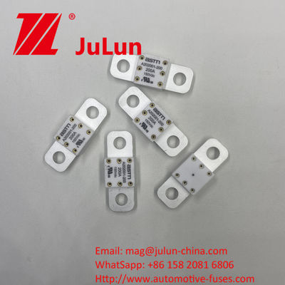 250A 150VDC A202001 ASTM Fuse Keramik Otomotif untuk Car Charger Dan dll. Terbuat dari Keramik Tembaga Perak Kuarsa emas pasir