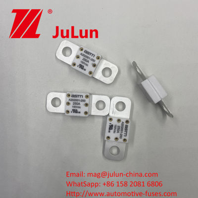 Fuse Keramik Mobil ASTM untuk Sistem Traksi EV Rekomendasi A202001 500A 125VDC