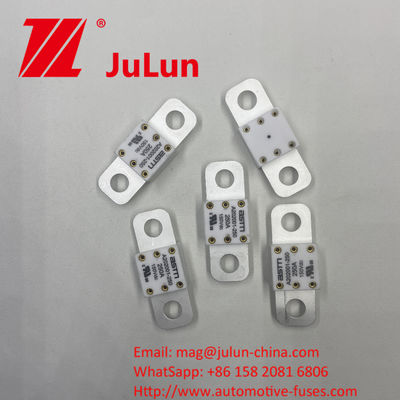 Mobil Energi Storage A202001 350A 150VDC BOLT SCRUW Metode pemasangan Fuse Keramik Otomotif untuk pengisi daya mobil