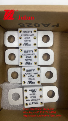 150VDC 500A A202001 Fuse Keramik Kendaraan Berkualitas ASTM dengan baterai penyimpanan energi mobil