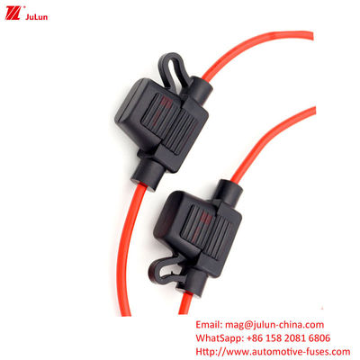 Plastik / Nylon Shell 32V 58V 80V 50 Amp Mobil Fuse Holder