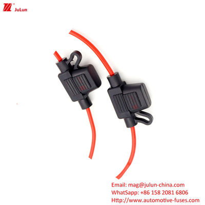 Kendaraan Listrik 30 Amp Mobil Fuse Holder Plastik / Nylon Housing
