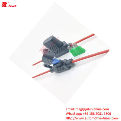 suku cadang otomotif Plastik / Nylon Shell Fuse Holder